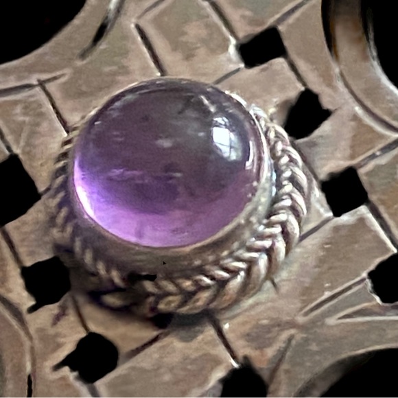 Vintage Sterling Silver Handmade Ethiopian Coptic Cross w/ 925 Popcorn Chain - Picture 9 of 11